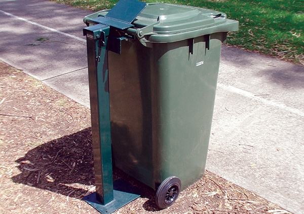 Mobile Garbage Bin Post