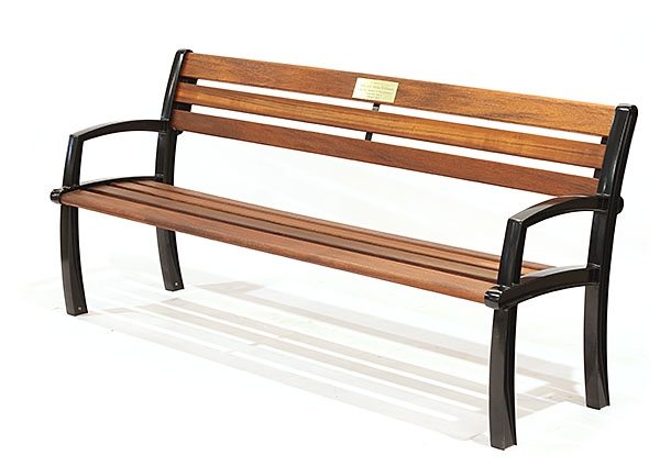 Quayside Seat - timber slats