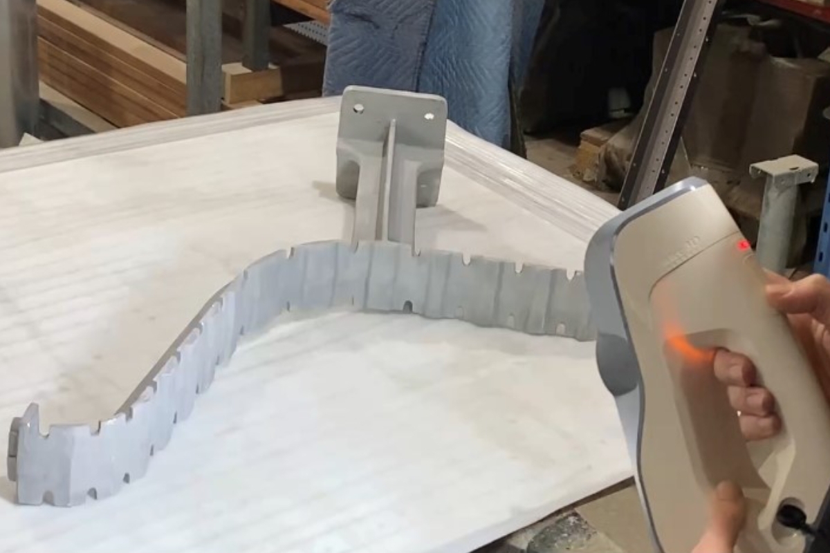 3D Scanning Cast Furniture Components - Spark